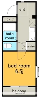ラポール川本【2階】の間取り
