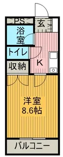 アーバンヒルズ【1階】の間取り