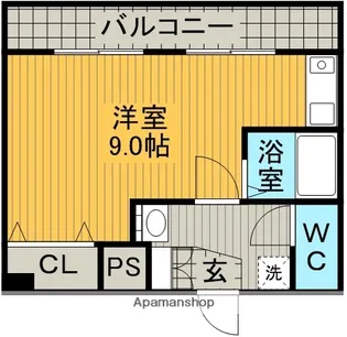 KOIKE BLG【4階】の間取り