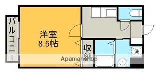レオナルド・ダ・ヴィンチ【1B号室】の間取り