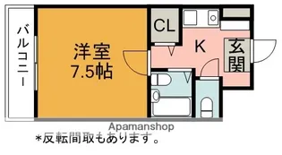 ステップⅧ【305号室】の間取り