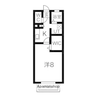 エスポワールかおり【2階】の間取り
