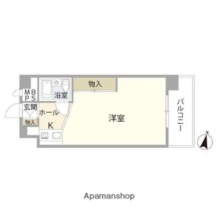 ダイアパレス豊田山之手【302号室】の間取り