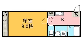 GOODSTAYUCCHI【207号室】の間取り