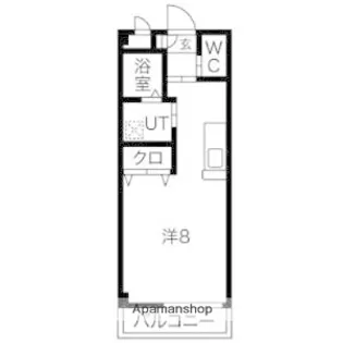 エミネンス【205号室】の間取り