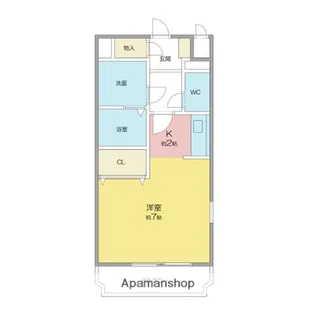 ルミナス祥【101号室】の間取り