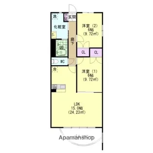PRIMERA MT(プリメーラMT)【506号室】の間取り