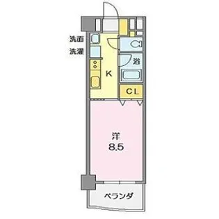 けやき通り【7階】の間取り