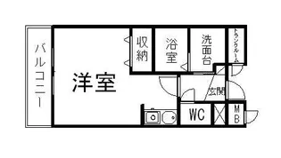 ムーンヒルズ【103号室】の間取り