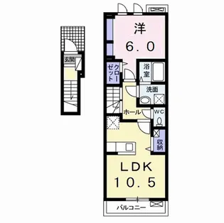 フォレスタ【2階】の間取り