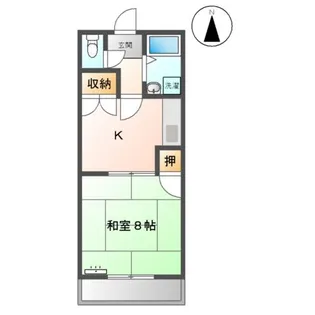 ハイツL【00202号室】の間取り