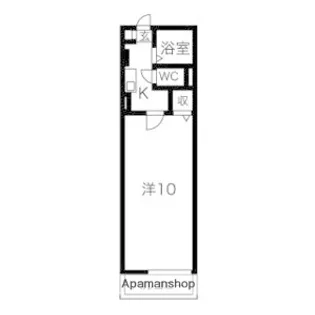 ウインズ【B209号室】の間取り