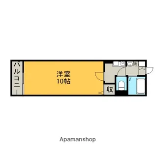 ウインズ【B108号室】の間取り