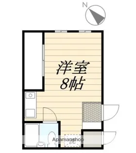 アークファースト【414号室】の間取り