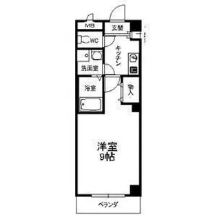 アンソレイエ【1階】の間取り