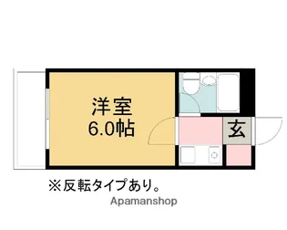 メゾン ブランシェⅡ【103号室】の間取り