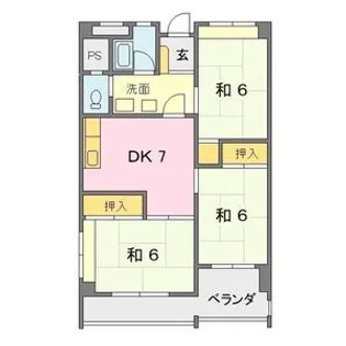 三宅ビル【3階】の間取り