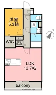 マンション須藤Ⅴ【301号室】の間取り