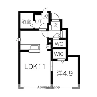 ANG SAMPAGUITA(アンサンパギータ)【1階】の間取り