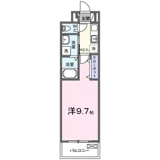 グランシュテル【3階】の間取り