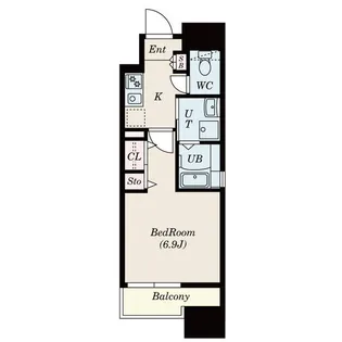 SーRESIDENCE豊田AVANTA(アヴァンタ)【12階】の間取り