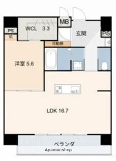 (仮称)豊田駅前新築ビル【11階】の間取り