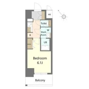 SーRESIDENCE野並駅前BROAD(ブロード)【903号室】の間取り