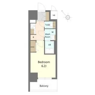 S-RESIDENCE野並駅前broad【5階】の間取り
