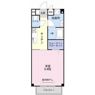 ヴィラ・ルミエールⅡ【1階】の間取り