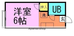 ビレッヂ近藤【1階】の間取り