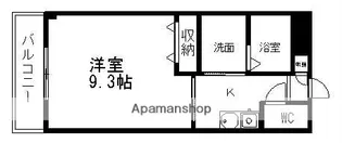 アメニティーⅡ【303号室】の間取り