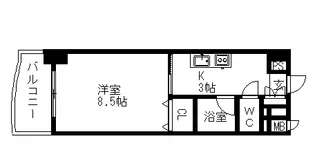 けやき通り【7階】の間取り