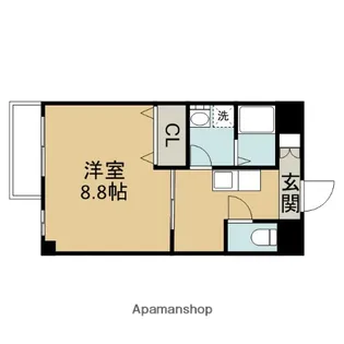 クレールI【1階】の間取り