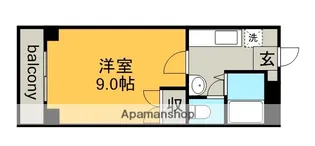 アンソレイエ【3階】の間取り