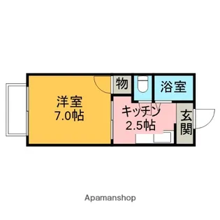 メゾンイチムラ【2階】の間取り