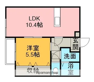 スペランツァ【1階】の間取り