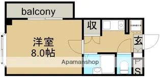 ファミールS【2階】の間取り