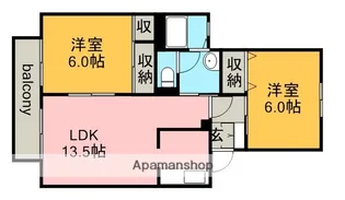フェアリーテール【1階】の間取り