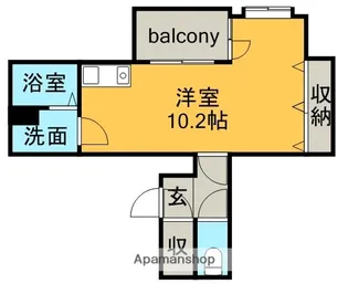 ソフィア【4階】の間取り