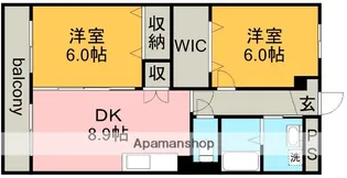 LUCE【6階】の間取り