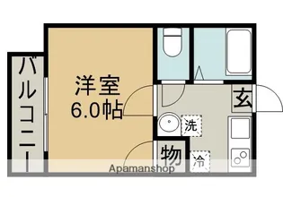 アネックスときわ【1階】の間取り