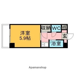 クレールショーワⅣ【3階】の間取り