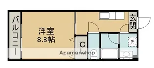 ベルカント【2階】の間取り
