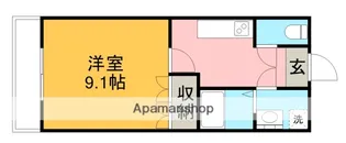 シルフィード【2階】の間取り