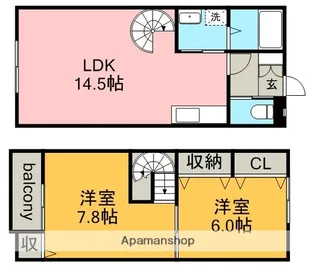 PROCION【1階】の間取り