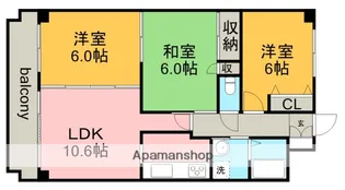 ロジュマン春日井【2階】の間取り