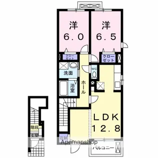 リヴェール JJ【2階】の間取り