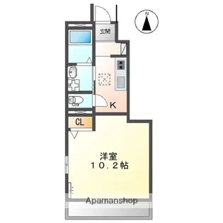 リガシーS【1階】の間取り