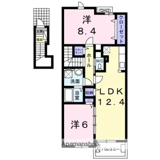 エスパス・K【2階】の間取り