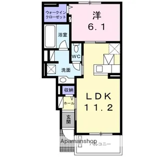 ラルフ 2【1階】の間取り